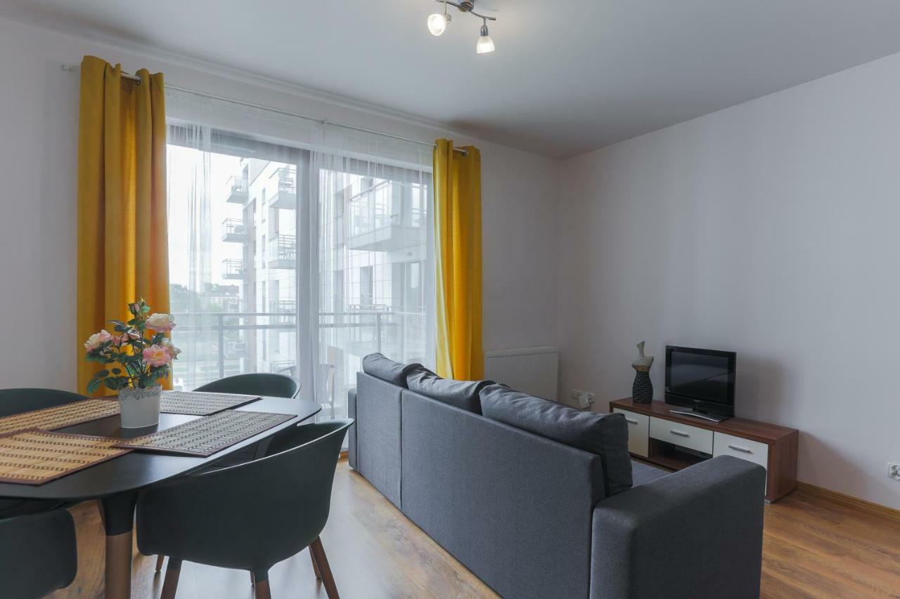 Apartament Gdansk Z Balkonem Stare Miasto Esterno foto