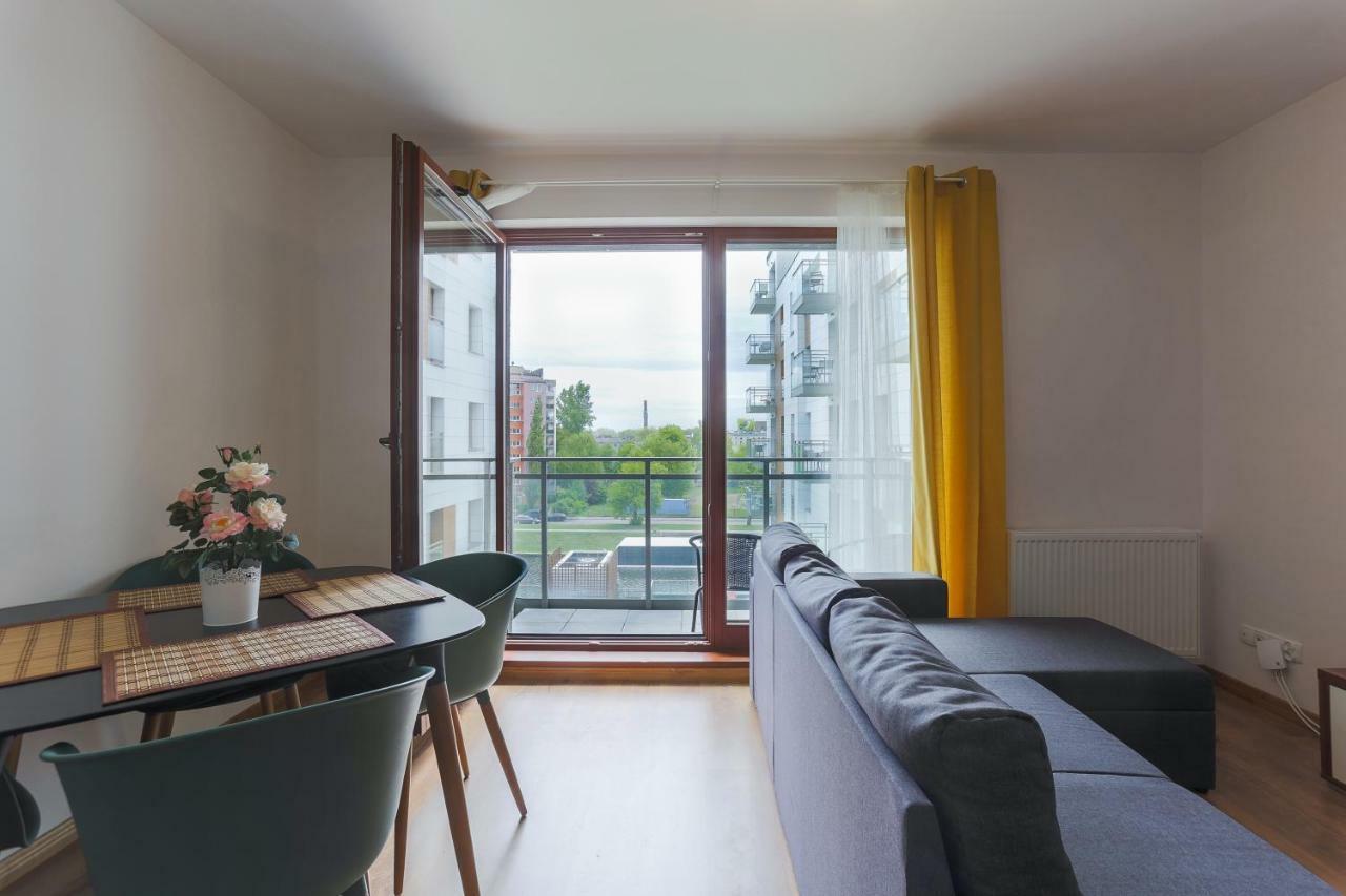 Apartament Gdansk Z Balkonem Stare Miasto Esterno foto