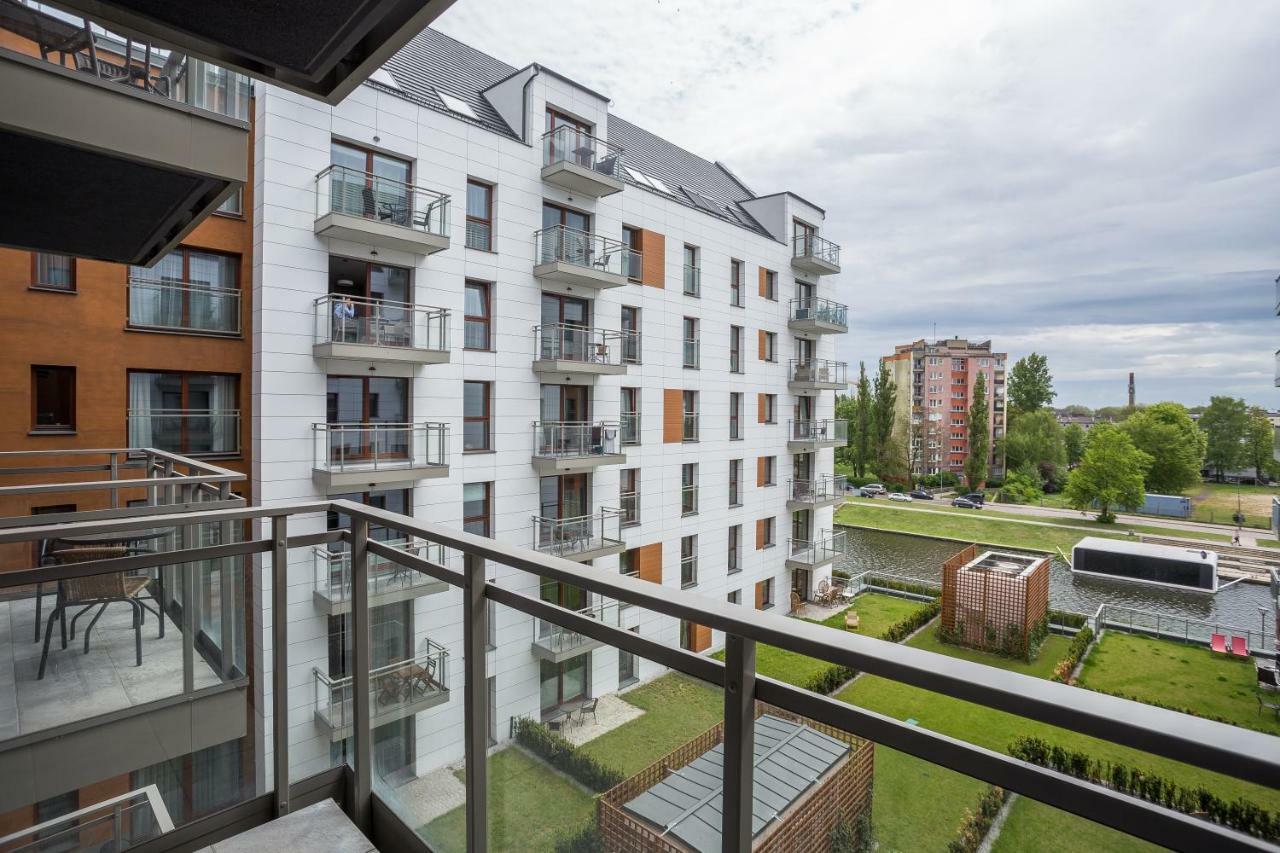 Apartament Gdansk Z Balkonem Stare Miasto Esterno foto